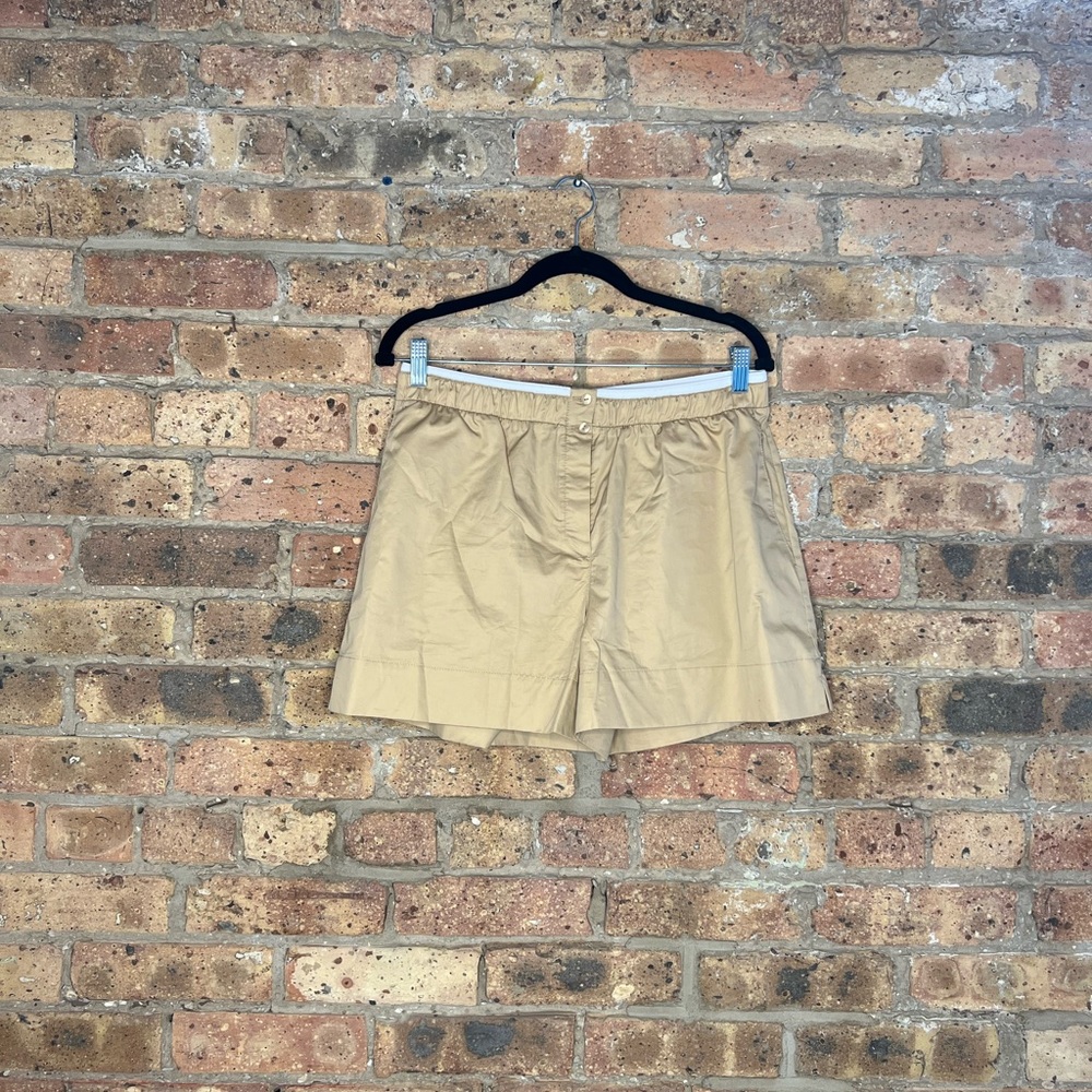 Devotion Twins cotton poplin shorts. Size S. Sample, never been worn